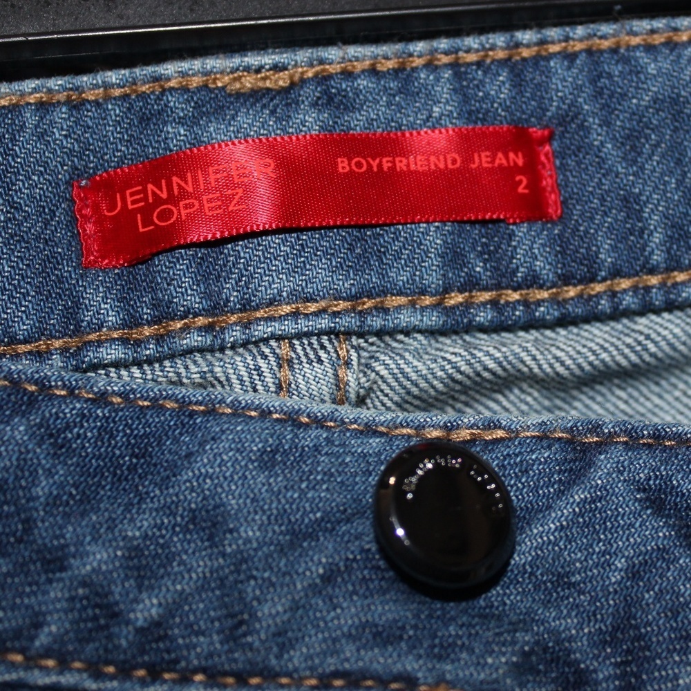 NWT Jennifer Lopez Boyfriend Mid-Rise Jeans - Picture 8 of 8
